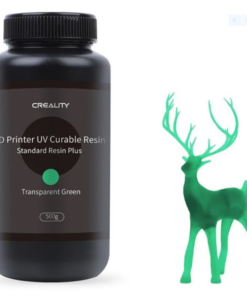 VERDE TRANSPARENTE Dura Plus Resina Creality 1000G 1KG