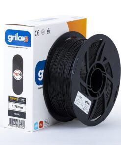 SIMPLIFLEX NEGRO GRILON FILAMENTO 3D 1.75MM 1KG FLEXIBLE