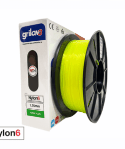 VERDE FLUO NYLON6 GRILON FILAMENTO 3D 1.75MM 1KG